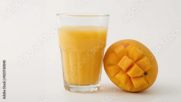 Obraz Studio quality mango juice image