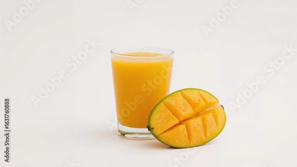 Obraz Studio quality mango juice image