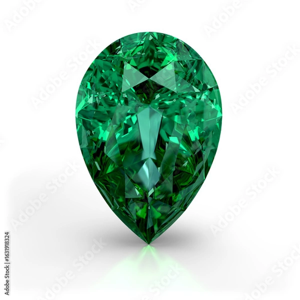 Obraz The emerald gemstone