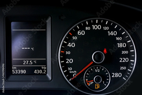 Fototapeta Car Dashboard