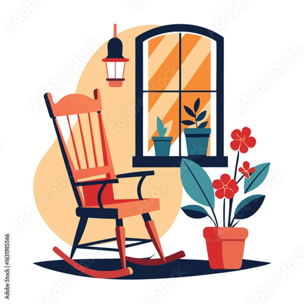 Obraz table and chairs