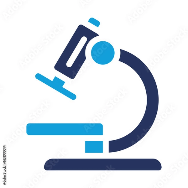 Fototapeta microscope duotone