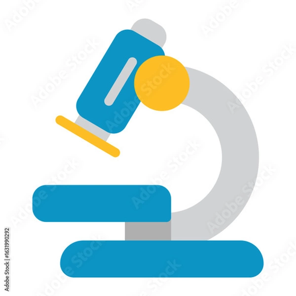 Fototapeta microscope flat