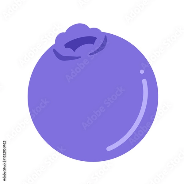 Fototapeta Blueberries drawing