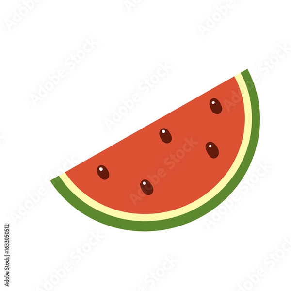 Fototapeta Watermelon drawing