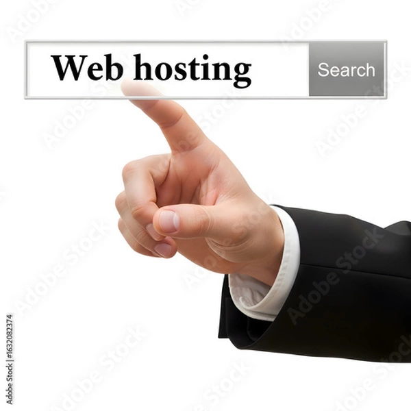 Obraz Comprehensive Web Hosting Services for Businesses