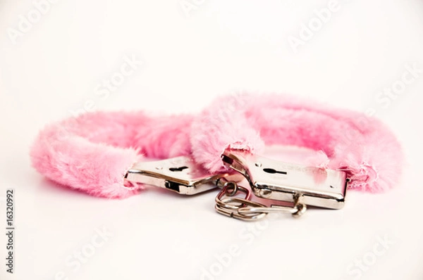 Obraz pluszowe kajdanki