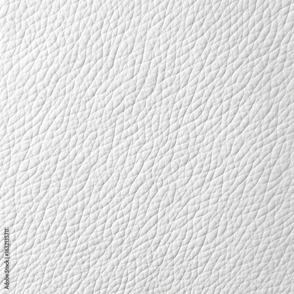 Fototapeta White Leather Texture Close-Up Background

