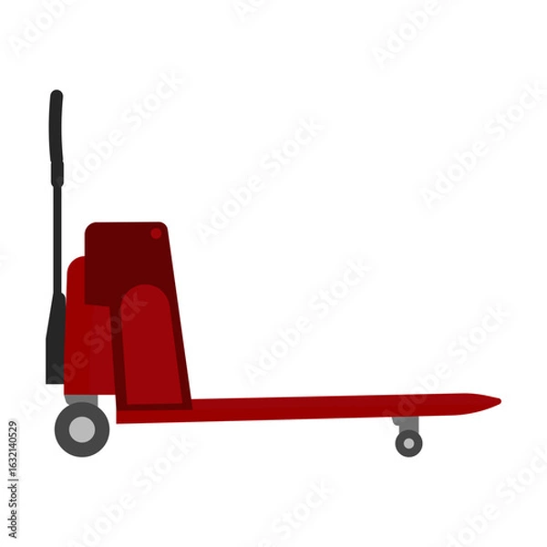 Obraz Hubwagen - farbiges Icon