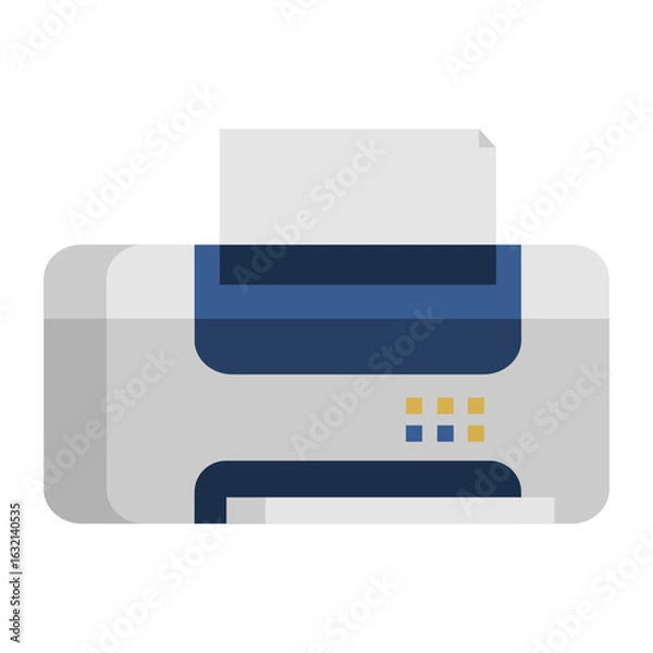 Obraz Drucker - farbiges Icon