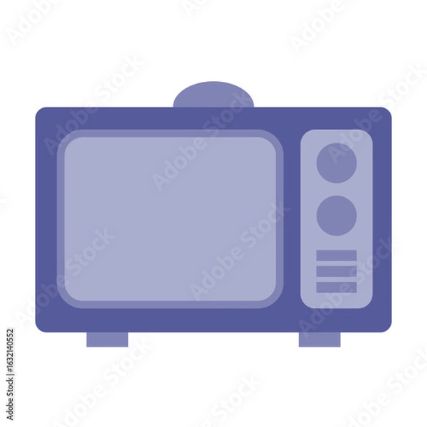 Obraz Microwelle - farbiges Icon