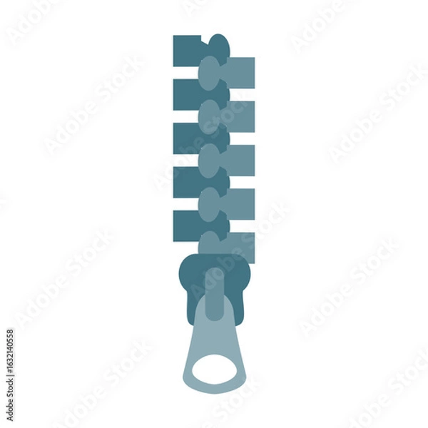 Obraz Reißverschluss - farbiges Icon