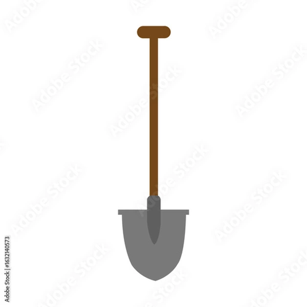 Obraz Schaufel - farbiges Icon