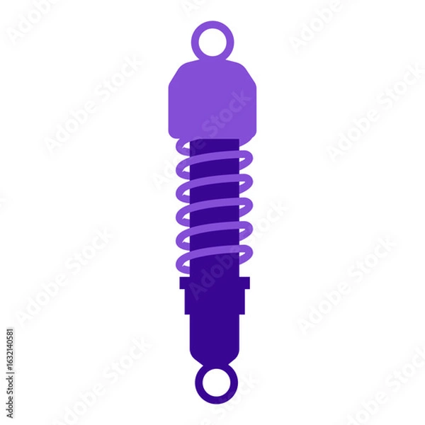 Obraz Sprungfeder - farbiges Icon