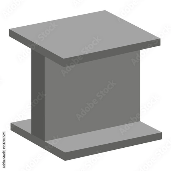 Obraz Stahlträger - farbiges Icon