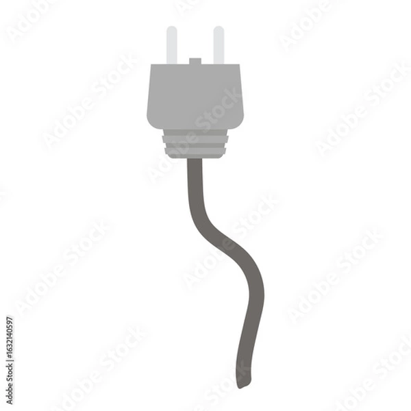 Obraz Stromstecker - farbiges Icon