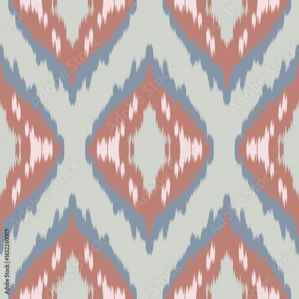 Fototapeta  Ikat Pattern Seamless