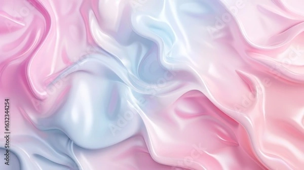 Obraz Elegant Pink and Blue Silk Texture for Background Design