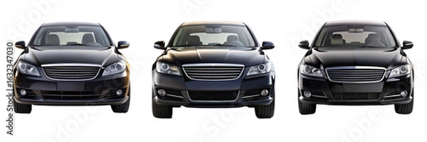 Obraz car isolated on transparent white background, clipping path