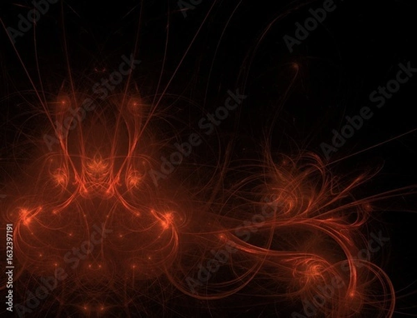 Fototapeta Imaginatory fractal abstract background Image