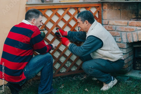 Obraz Neighbour, senior man