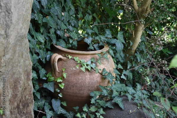 Fototapeta alter Tontopf