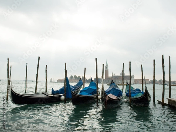 Obraz gondolas venice