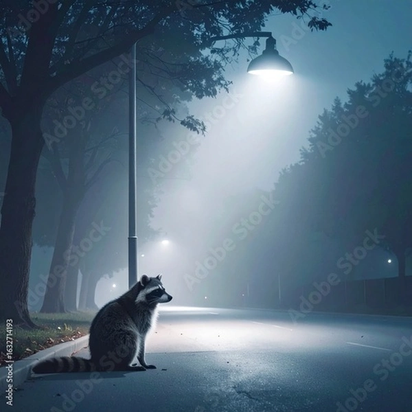 Obraz cat on the roof