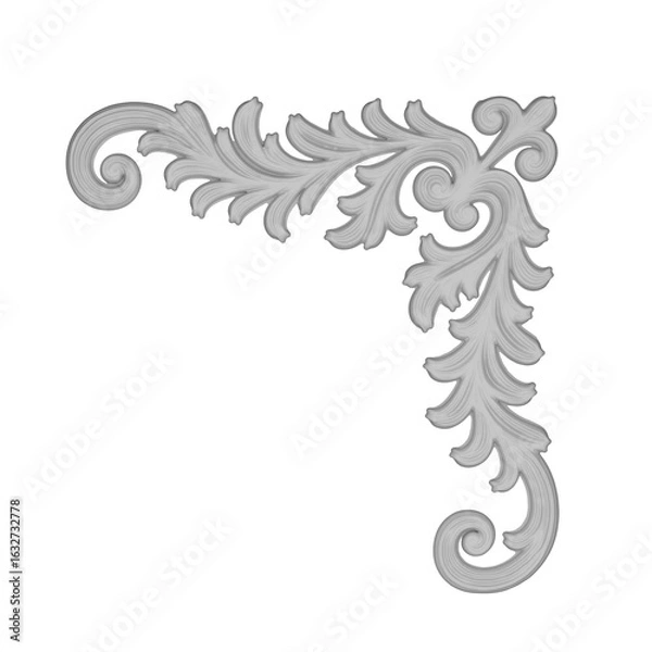 Obraz Moulding Design Transparant