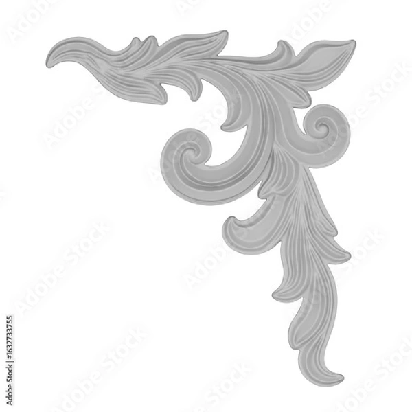 Obraz Moulding Design Transparant