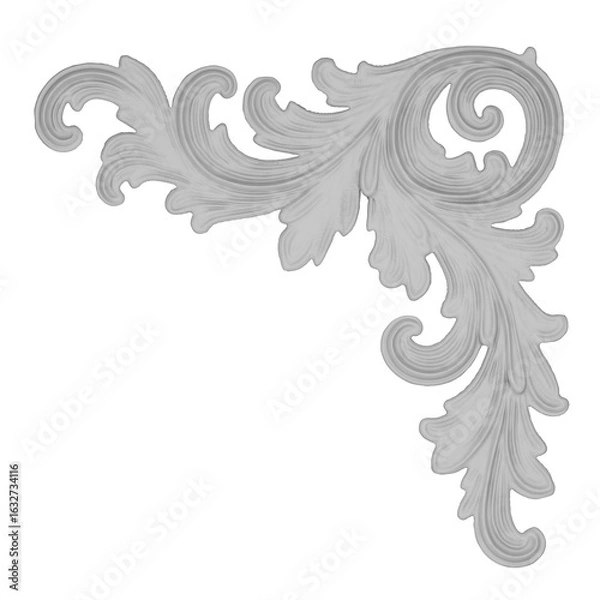 Obraz Moulding Design Transparant