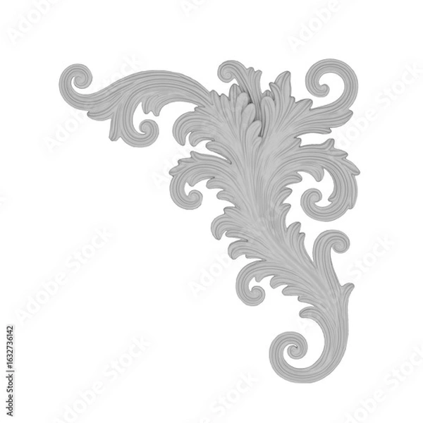 Obraz Moulding Design Transparant