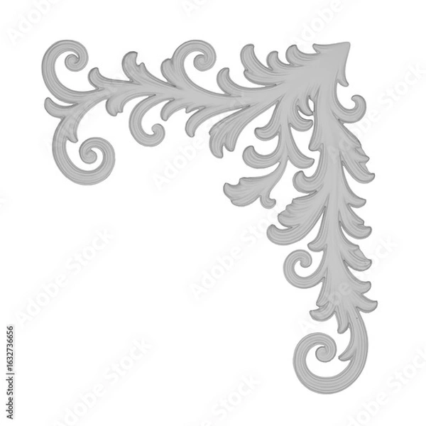 Obraz Moulding Design Transparant