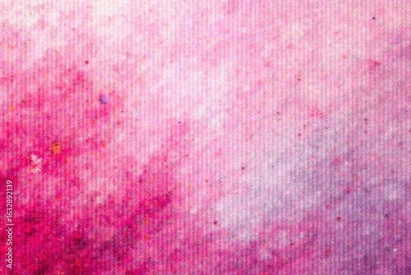 Obraz Abstract pink grunge watercolor, uneven blotchy texture, vintage, blotchy, soft