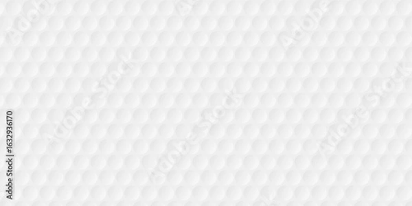 Fototapeta Golf backgrounds. Realistic rendition of golf ball texture closeup. Background material illustration with a golf ball pattern. round
seamless pattern. Golf ball texture. White round background. 