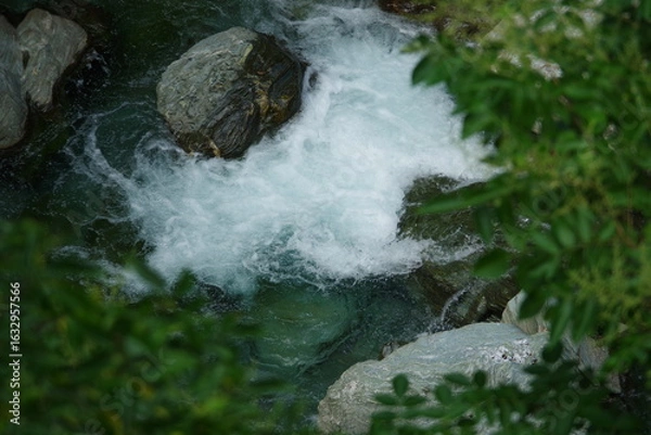 Obraz 渓谷のしぶき