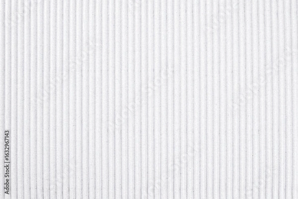 Obraz White paper vertical striped background