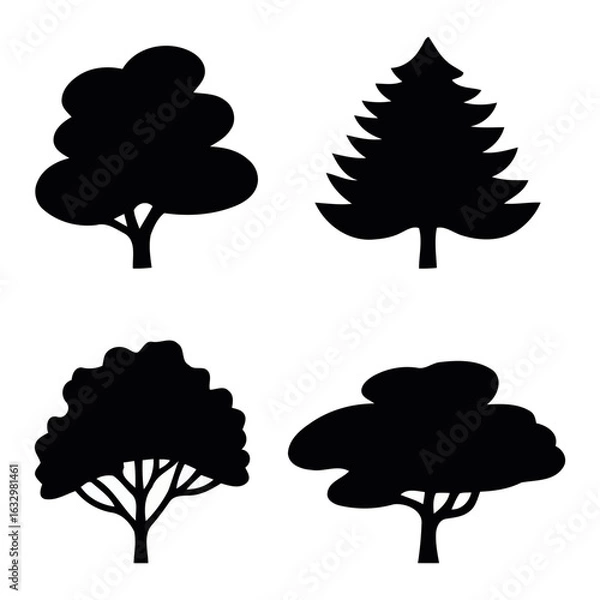 Fototapeta Majestic Trees Set 05 Natures Serenity