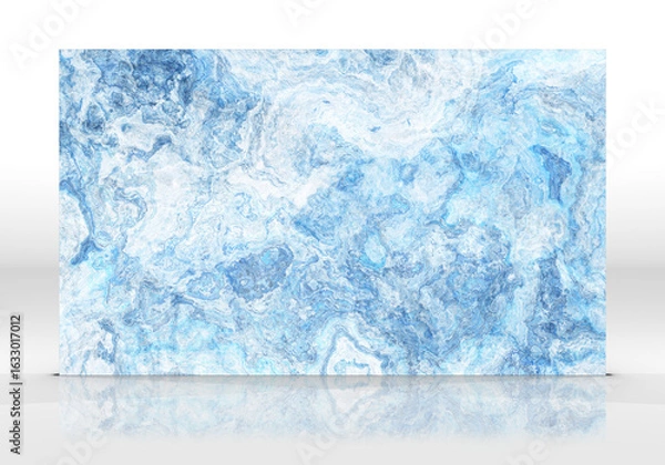 Fototapeta Blue Onyx marble tile texture