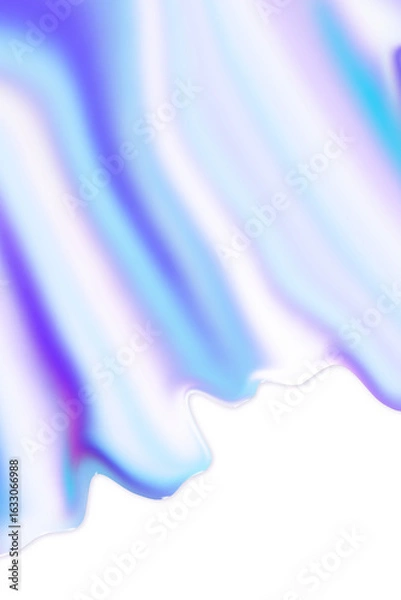 Fototapeta Colorful holographic fluid art design element