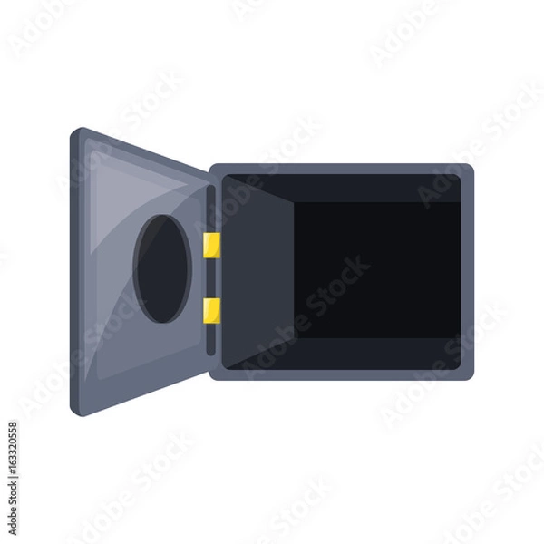 Obraz isolated money security box