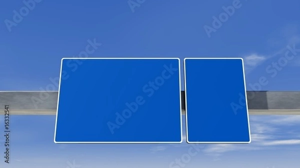 Obraz Autobahnschild