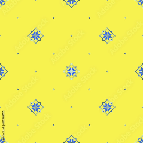 Obraz Slavic ethnic pattern vector
