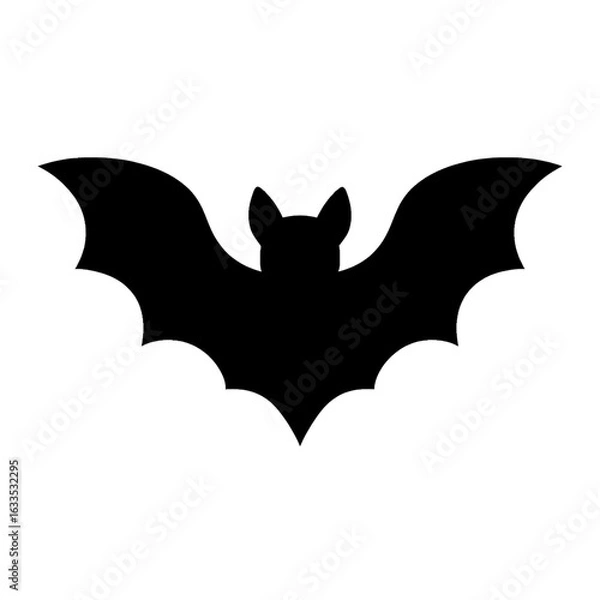 Obraz bat halloween vector