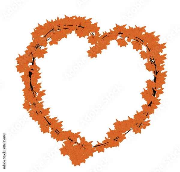 Obraz Love in the fall