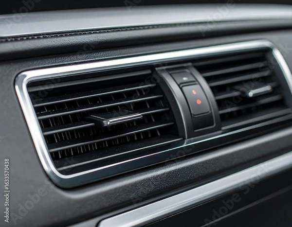 Obraz Car Interior Air Vent Close-Up