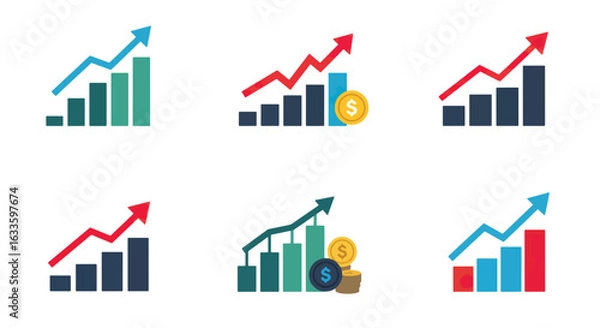 Obraz Various digital devices flat design illustrations