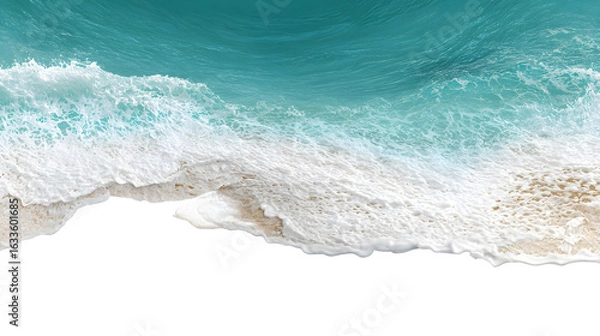 Obraz Ocean Wave Breaking on Shore