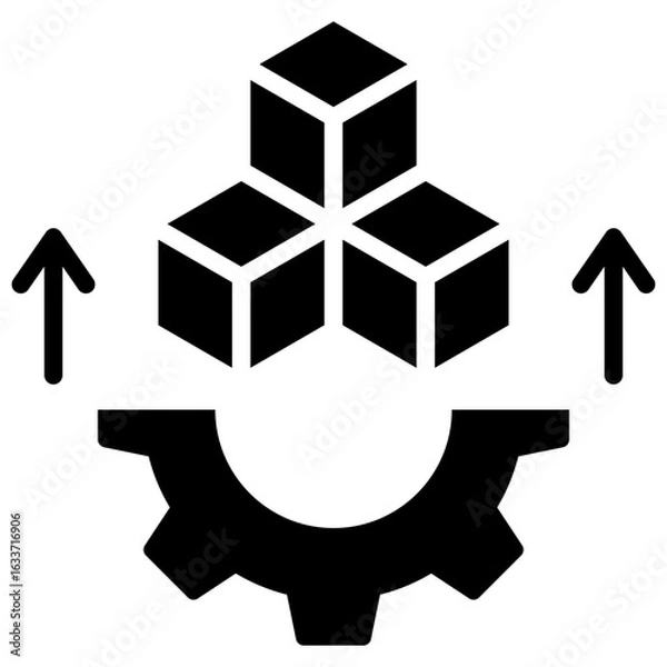 Fototapeta Capacity Building Icon