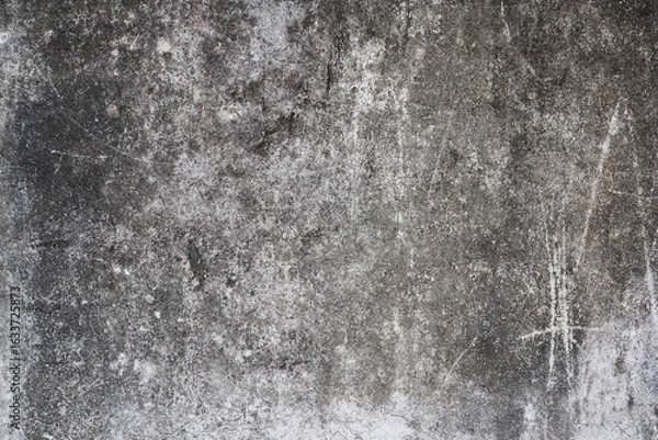 Fototapeta close-up view of an old, weathered concrete wall. 